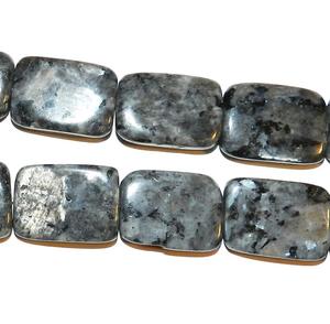 Cuentas rectangulares de alta calidad, cuentas de labradorita, collar de cristal para mujer, joyería cuadrada, cuentas de piedras preciosas, proveedor de fabricación de joyas - Product Image 4