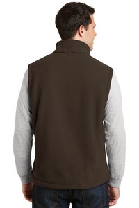 Gilet en polaire de qualité supérieure, gilet 100% polyester, protège-menton, poches à fermeture éclair, livré avec votre logo - Product Image 2