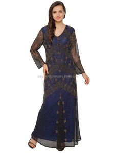 Vestido de Fiesta Bordado, Vestidos de Fiesta Árabes Musulmanes, Vestidos de Fiesta Eróticos para Mujer, Hechos a Mano, Mágicos - Product Image 2