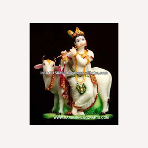 Marble Krishna God Statue - Product Image 1
