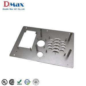 Piezas Metálicas de Precisión Personalizadas OEM, Placa Frontal de Acero Inoxidable con Corte Láser Personalizado - Product Image 3