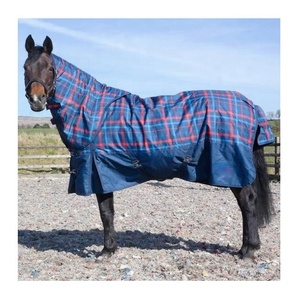 Tapis imperméable et respirant pour chevaux en coton et polyester Fournisseur de tapis pour chevaux de qualité supérieure - Product Image 1