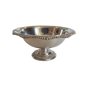 Venta caliente Mezcla Plato de comida Metal Diseñador Edge Bowl Mayor calidad Acero inoxidable Cuencos para servir alimentos en precio asequible - Product Image 1