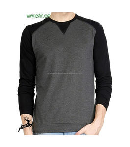 Venta al por mayor de diseño personalizado atlético de manga larga Camiseta de hombre 100% algodón Jersey de talla grande OEM camiseta de Tirupur - Product Image 2