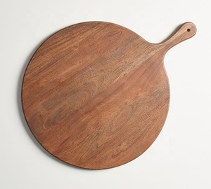 Tabla de cortar redonda de madera de Mango para cocina, venta al por mayor - Product Image 1