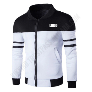 Ropa deportiva para hombre, abrigos de manga larga con cremallera, moda de otoño - Product Image 3