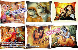 Rajasthani embrodried pouf/mooda rajasthani Sangeet เวที mooda ตกแต่งงานแต่งงาน punjabi Sangeet เวทีตกแต่ง - Product Image 5