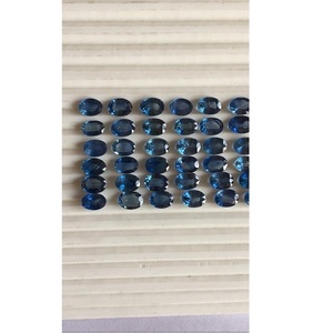 Igi ไพลินสีฟ้าเกรด AAA พลอยธรรมชาติตัดวงรีความร้อนได้รับการรับรองสำหรับเครื่องประดับอัญมณีหลวม - Product Image 3