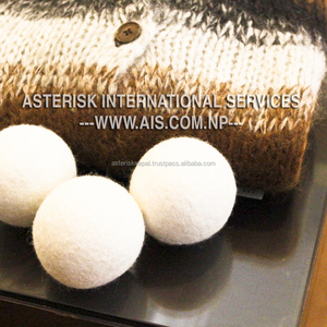 Asterisk Dryer - Bolas de Fieltro para Lavandería XL, 100% Hechas a Mano, Lana Orgánica Ecológica, Antiestáticas - Venta al por Mayor de Fábrica - ¡Gran Oferta en Nepal! - Product Image 3