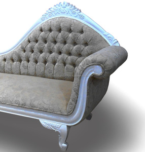 Muebles de caoba para el hogar y el interior, sala de estar, mueble de salón tallado blanco de madera, estilo clásico - Product Image 3