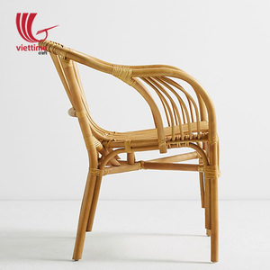 Chaises en rotin basiques pour la maison / Chaise en osier tressé - Product Image 3