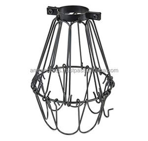 Metal Iron Hanging Pendent Lamp High Quality Cage Design Hanging Pendant Lamp for Home <b>Lighting</b> Decoration - Product Image 5
