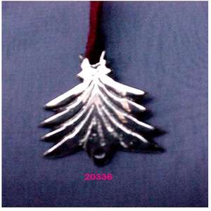 Adorno colgante decorativo de hierro y cuentas personalizado, colgante de Navidad de metal de latón - Product Image 2