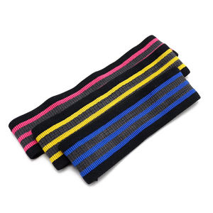 Vente chaude Logo Personnalisé Élastique Coton Hanche Cercle Bande De Résistance Riche En Caractéristiques Exercice Fitness Outil Flexible Sport Coude Genou - Product Image 1