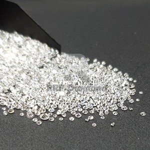 Diamants naturels ronds polis de 0,7 à 1,2 mm, clarté VS2, couleur blanche H-I, pour bijoux, diamants en vrac, MOINS 2 diamants du fabricant - Product Image 1