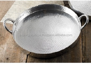 Plateau de service en cuivre Antique, kurpa, maison d'extraction - Product Image 1