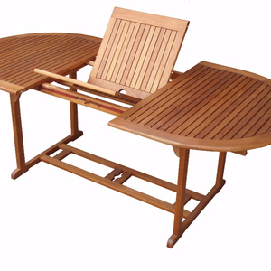 Table basse ovale en bois d'acacia Offre Spéciale bas meubles de salle à manger intérieurs/extérieurs fabriqués au Vietnam - Product Image 1