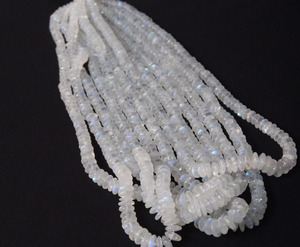 6mm 8mm naturel arc-en-ciel pierre de lune soucoupe plaine perles de pierres précieuses brin du fabricant au prix de gros boutique régulière en ligne - Product Image 1