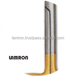 กรรไกรฟลายสำหรับตกปลาแบบมีสายคาดทำจากสเตนเลสสตีลสีทองครึ่งหนึ่งฉลากส่วนตัว - Product Image 3