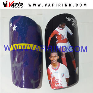 Protège-tibia en fibre de carbone de football de football personnalisé en gros d'usine avec protection professionnelle - Product Image 5