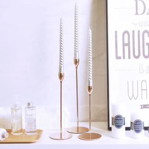 Wholesaler Glass Cup <b>Candle</b> Holder Gold Color Set of 3 Modern Luxury Home And Wedding Decorative <b>Candle</b> <b>Stand</b> - Product Image 5