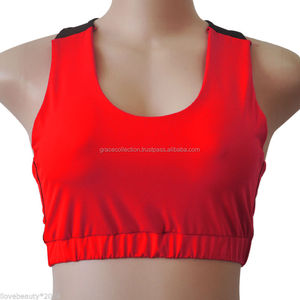 Sujetador deportivo de poliéster de alta calidad para niñas, ropa deportiva para gimnasio y Fitness - Product Image 3