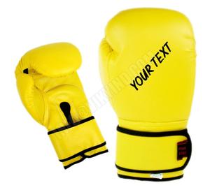 Gants d'entraînement en cuir de vache, mitaines de Style professionnel, gants jaunes pour la boxe, livraison gratuite - Product Image 1