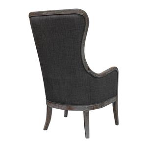 Rustic Grey King Arm Accent <b>Chair</b> - Product Image 2