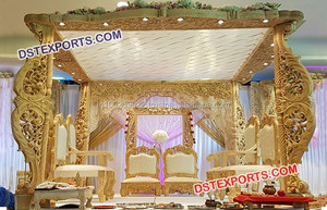 ซื้อแบบดั้งเดิม srilankan mandap Grand แต่งงาน mandap ศรีลังกาการตั้งค่า mandap สำหรับปาร์ตี้ srilankan Supplies ออสเตรเลียสหราชอาณาจักรสหรัฐอเมริกา - Product Image 5