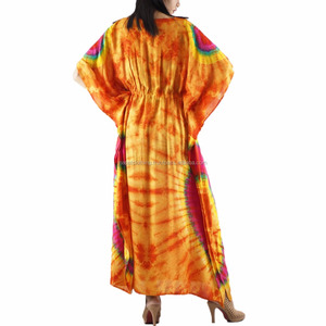 Vestido largo femenino de Chifón con estampado, traje playero estilo bohemio para mujer - Product Image 4