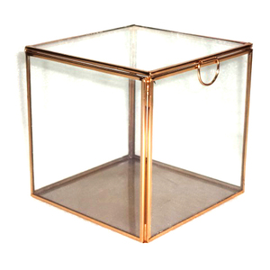 Cristal decorativo con marco de Metal, joyero para almacenamiento de joyas - Product Image 3