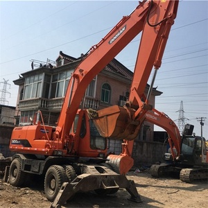 Excavateur Doosan 210W-7 sur pneus d'occasion 210W-7/150LC-7 en bon état - Product Image 6