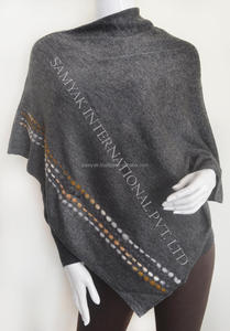 El poncho de cachemira 100% puro está perfectamente cálido - Product Image 4