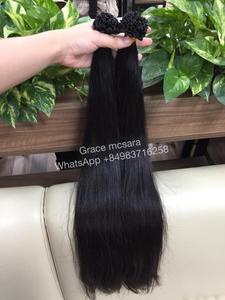 Nhà Máy Trực Tiếp Giá Rẻ 100% Trinh Nữ 10a <span class=keywords><strong>I</strong></span> Tip Keratin Tự Nhiên Lượn Sóng Tóc Ngườ<span class=keywords><strong>i</strong></span> Extension - Product Image 5
