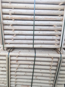 เสาไม้สนชุบและกลึงด้วยสุญญากาศแรงดันสูงสำหรับใช้ในสวนไฟฟ้า - Product Image 3