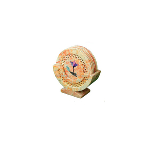 Natural Soapstone Beautiful Coaster Sets - Product Image 1