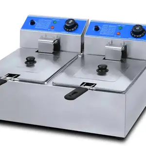 专业 CE 证书 freidora 厨房设备电工业深煎锅