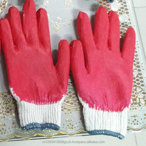 ถุงมือยางธรรมชาติเคลือบบางส่วน ขายดีในเวียดนาม - Product Image 2