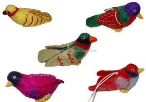 2023 nouveau gros renne feutre formes arbre de noël ornements à la main Pure laine feutre artisanat couleurs personnalisées tailles FS-011 - Product Image 2