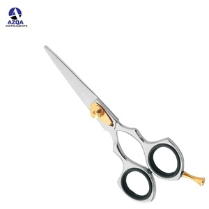 Tijeras de Peluquería de Acero Inoxidable con Acabado Pulido, Hoja Afilada con Filo de Navaja, Tijeras Profesionales para Barbería y Belleza - Product Image 2