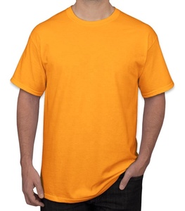 Camiseta deportiva informal para hombre, tela de Jersey de algodón transpirable cómoda, impresión personalizada de talla grande para jóvenes, venta al por mayor - Product Image 1