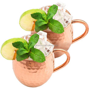 Hammered Finished Copper Beer Mug Set With Shot Glass and <b>Straw</b> <b>for</b> Home Hotel Bar Restaurant <b>Drink</b> Ware and Gift to Someone - Product Image 2