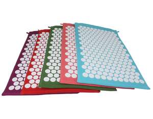 Acupresión para alfombrilla de uñas con tecnología innovadora de botón fijo Masajeador sin pegamento - Product Image 4