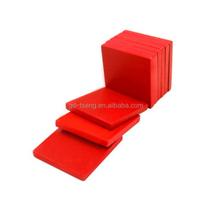 Juguete Educativo de Madera de Color Rojo de 20x20x3.5 mm para Juegos de Mesa - Product Image 4