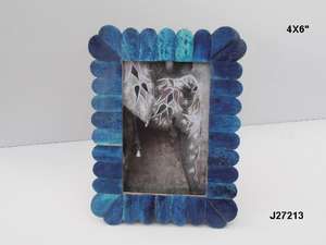 Incrustation d'os de haute qualité et cadre Photo en résine avec motifs imprimés décor à la maison Table Photo imprimé à la main - Product Image 5