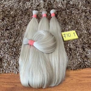 Cheveux slaves de couleur blonde Extensions de cheveux humains de haute qualité à partir de cheveux bruts vietnamiens - Product Image 1