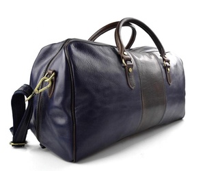 Bolso de viaje Vintage para hombre, IHS-0003 de lona de cuero Crazy Horse con logotipo personalizado - Product Image 3