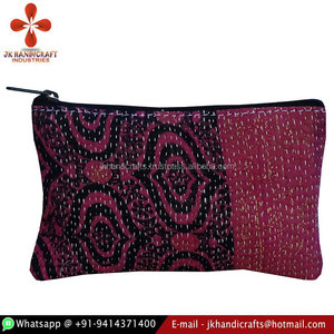 กระเป๋าสตางค์ Kantha ปักลายวินเทจ - Product Image 2