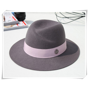 Sombrero Fedora estilo panamá, 100% lana, fieltro - Product Image 3