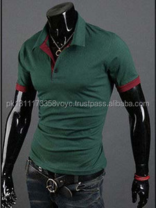 Polo de Golf 100 coton pour hommes, T-Shirt blanc brodé de haute qualité, col roulé personnalisé, OEM - Product Image 6